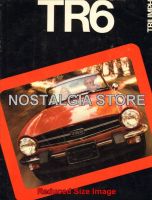 1976 Triumph TR6 Roadster Advert - Retro Car Ads - The Nostalgia Store